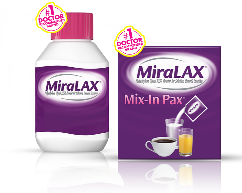Miralax® and miralax® mix-in pax® packet