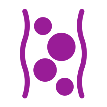 Miralax purple insoluble fiber icon